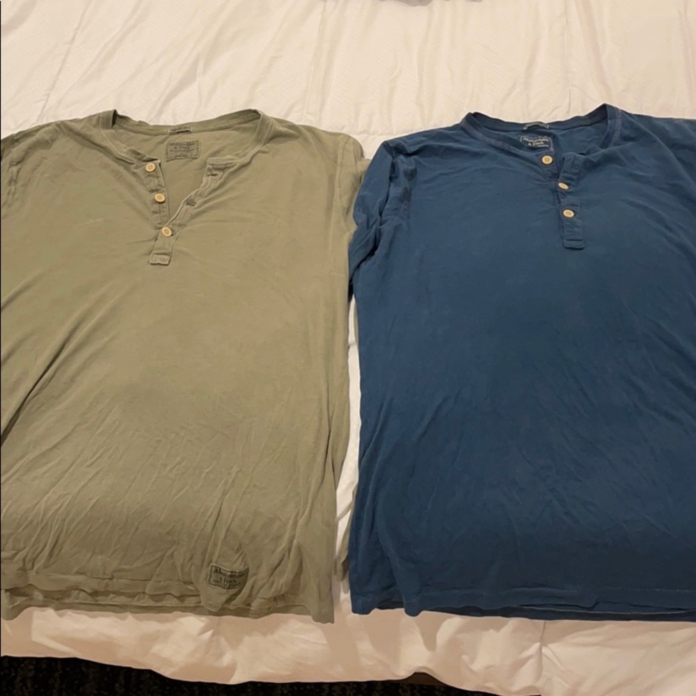 Abercrombie & Fitch long sleeve shirts